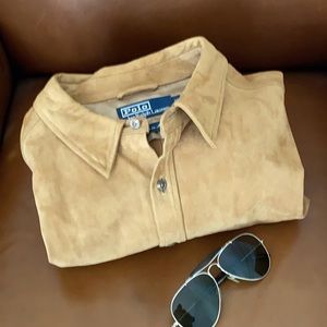 Ralph Lauren Fine Suede Shirt
